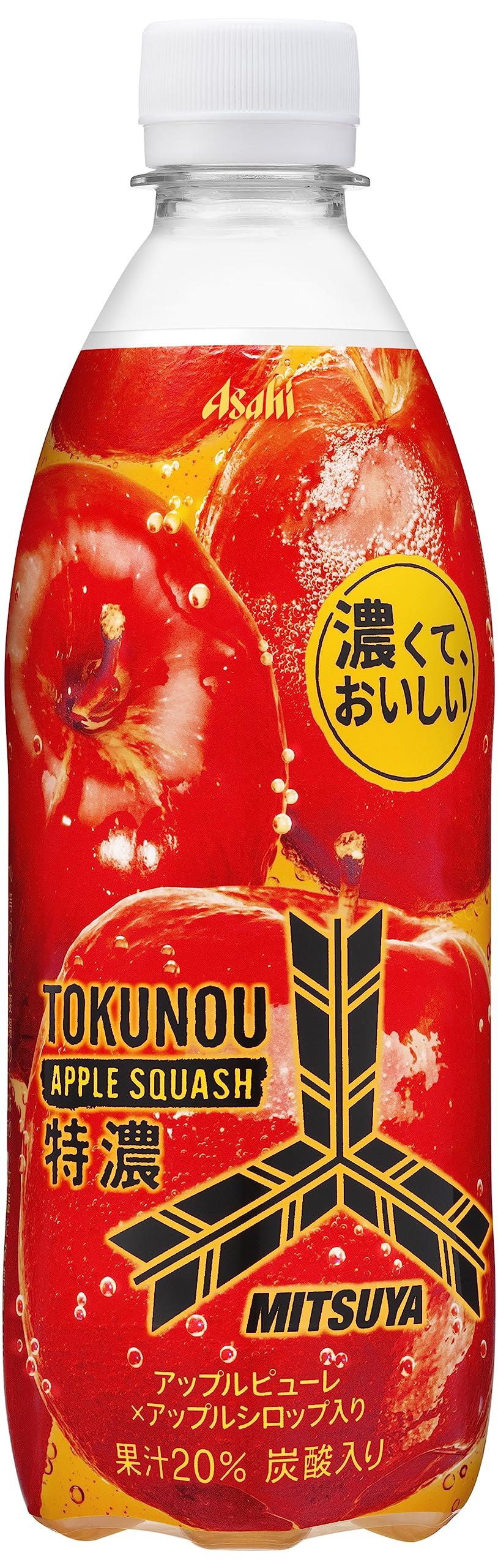 Amazon.co.jp: アサヒ飲料 三ツ矢 特濃アップルスカッシュ 500ml x 48